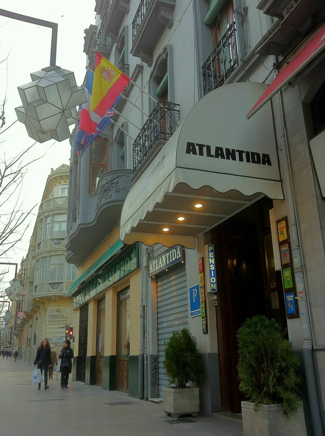 Pension Atlantida Granada Exterior foto